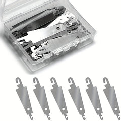 20pcs Stainless Steel Threader Embroidery Sewing Tool Large Eyed Needle