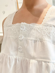 Girls Princess Dress Sleeveless Nightdress Loungewear