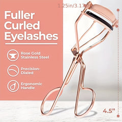 Eyelash Curler Kit Metal Lash Curlers Eyelash Applicator Guard Tool