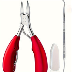 2Pcs Toe Nail Clippers For Ingrown Nails Thick Nails Cutters Dead Skin Dirt Remo