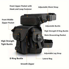 Waterproof Oxford Waist Bag for Outdoor Activities
