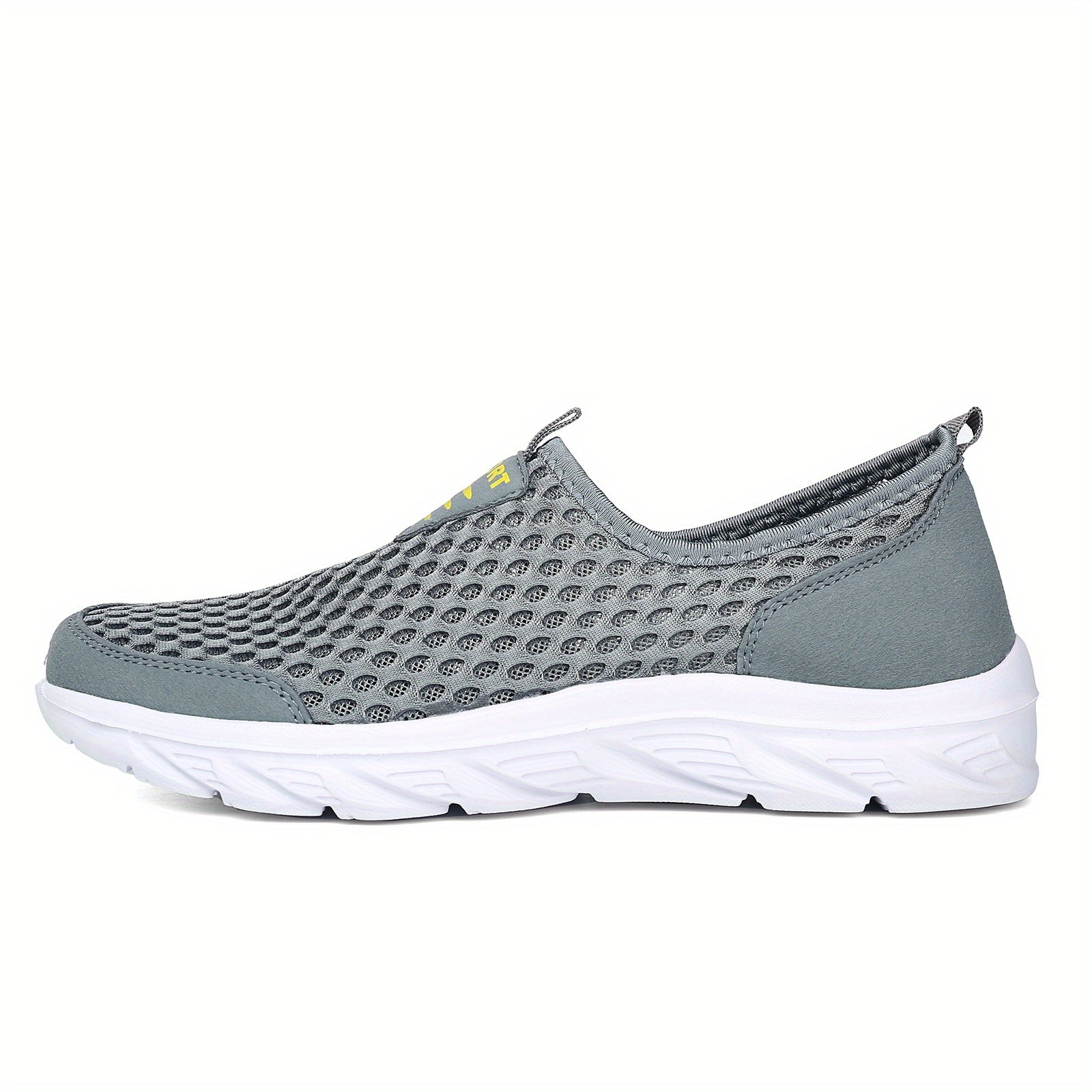 Men's Breathable Mesh Walking Shoes Slip On Sneakers