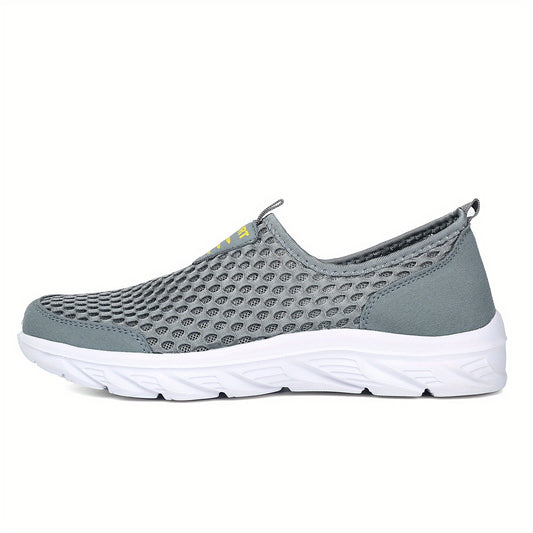 Men's Breathable Mesh Walking Shoes Slip On Sneakers