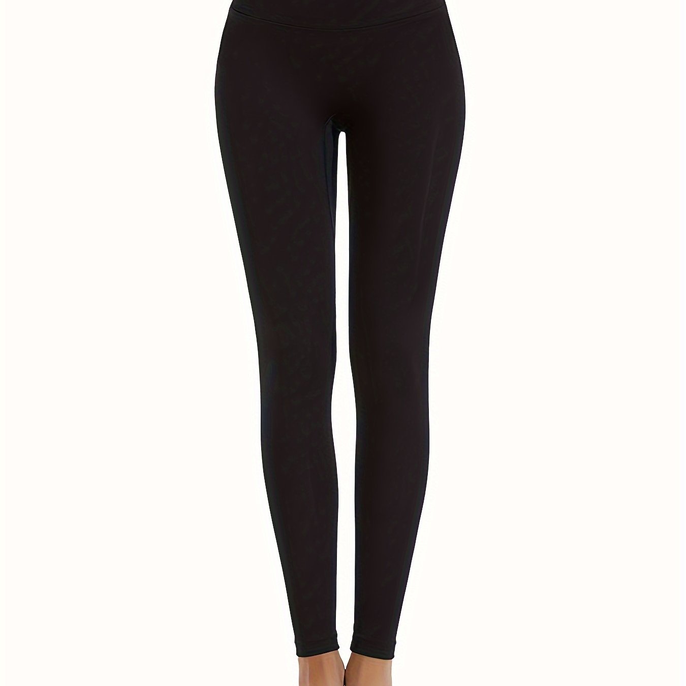 High Waist Quick Drying Yoga Pants Solid Stretch Sports Leggings