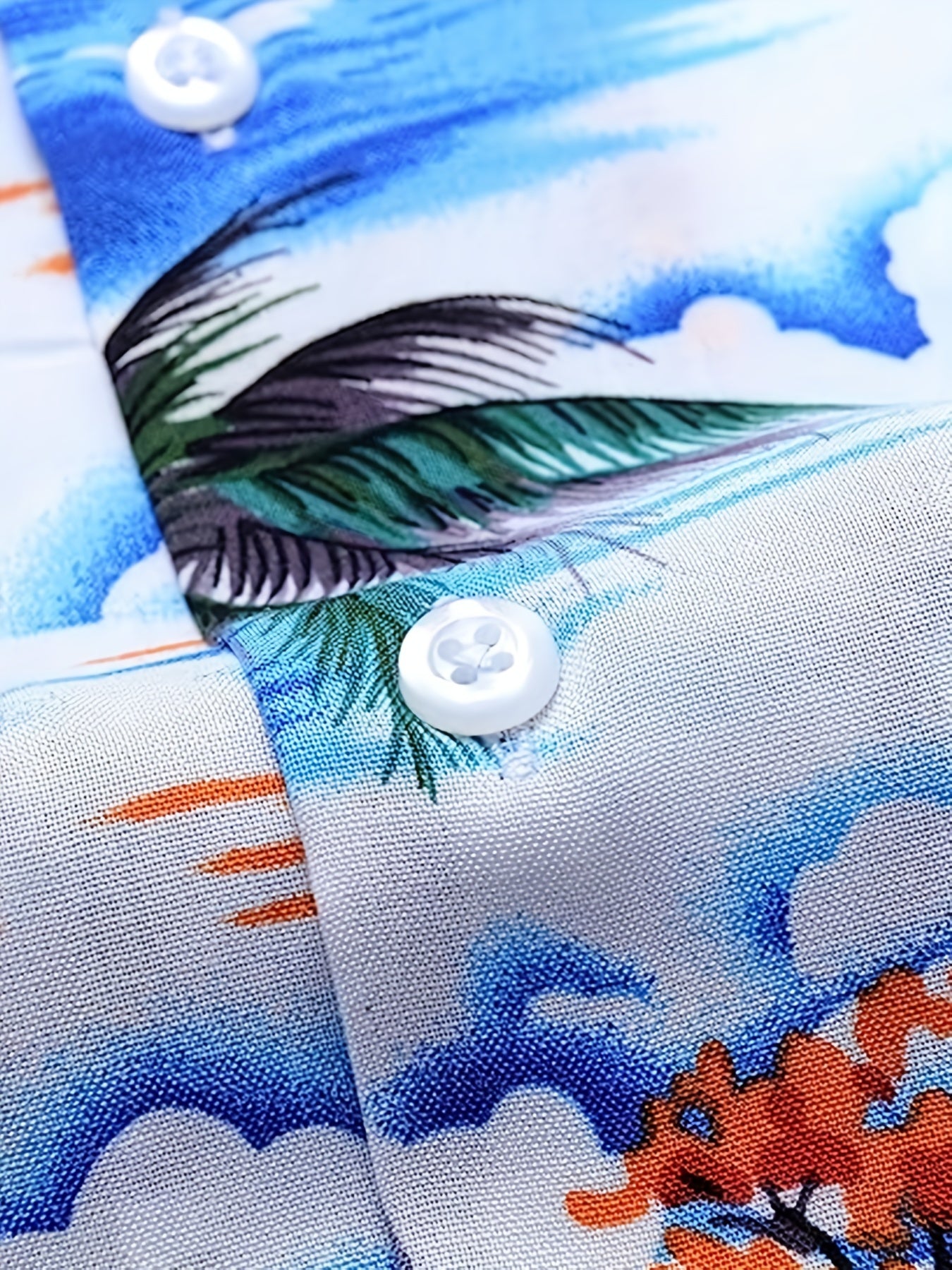 Tropical Island Casual Hawaiian Shirt - Men's Summer Vacation Resort Tops