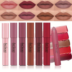 Matte Rotating Lipstick Pen Long Lasting Natural Makeup