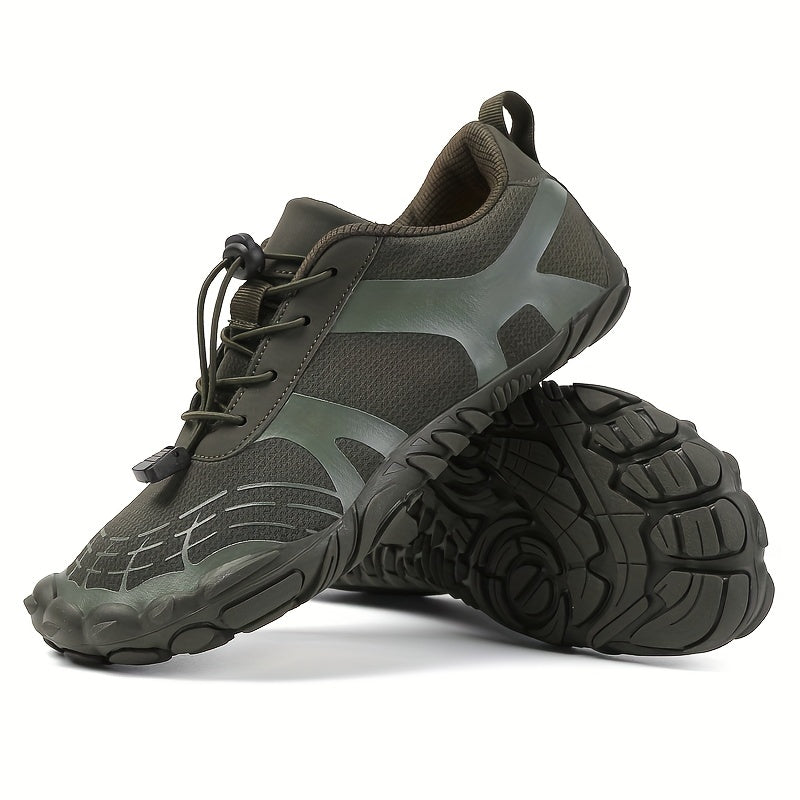 Men's Bare Water Shoes Adjustable Buckle Quick Dry Non Slip for Beach Pool