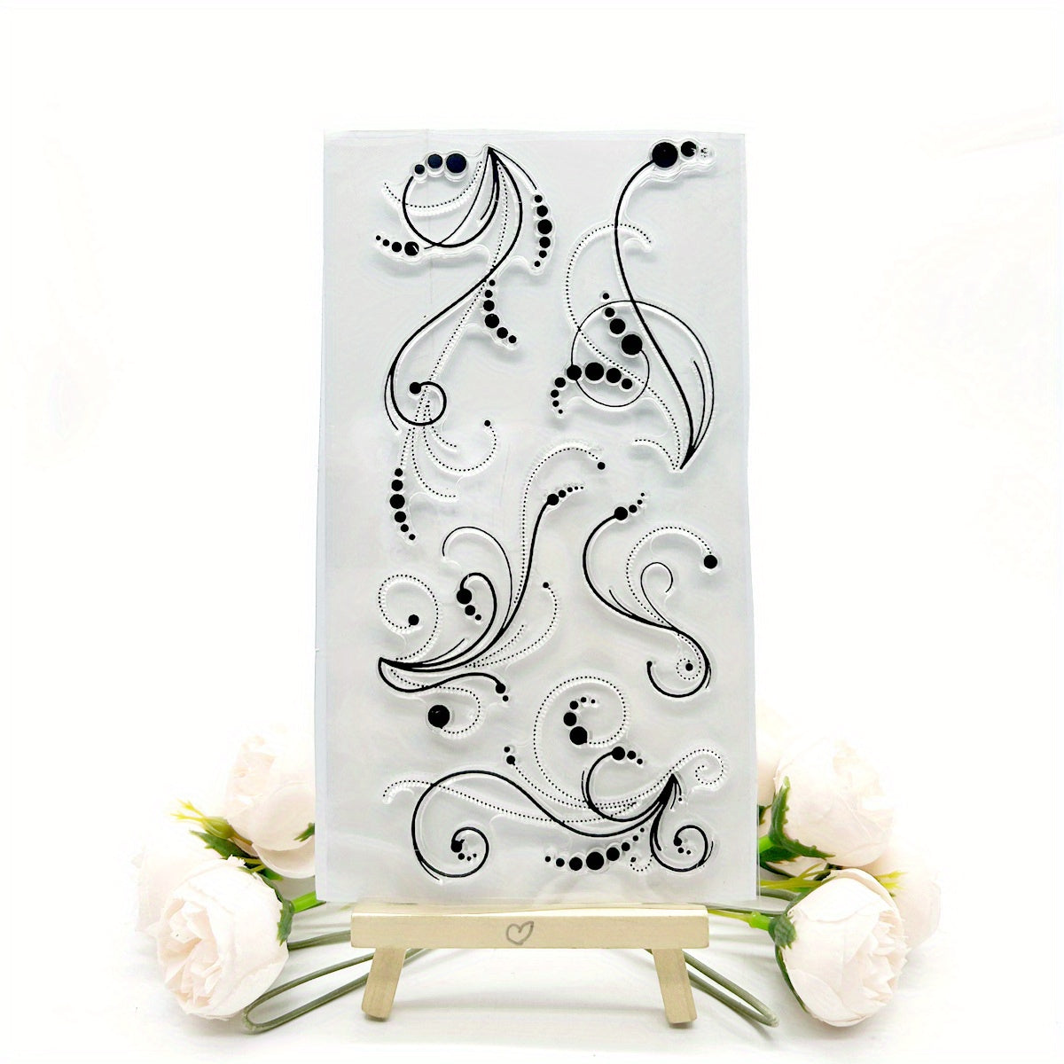 1pc Background Stamp Painting Tools DIY Scrapbooking Silicone Seal