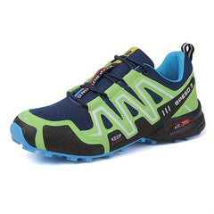 Men's Block Hiking Sneakers Non Slip Outdoor Shoes For Climbing Trekking