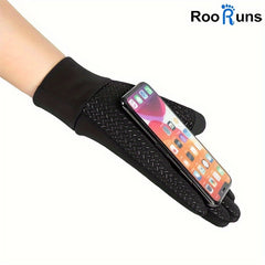 Waterproof Fleece-lined Winter Cycling Gloves Touch Screen Outdoor Men's