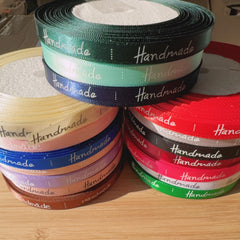 25 Yard Printed Ribbon Romantic Decor Handwork - 17 Choices
