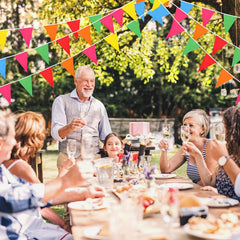 10M Pennant Flag Triangle Bunting Garland Grand Opening Carnival Birthday Party