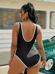 Sexy Swimsuit Women's Plus One Piece Bathing Suit
