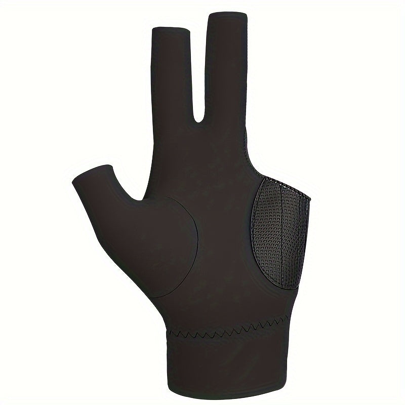 3 Fingers Pool Gloves Non Slip Billiards Match Left Right Hand Pool Cue Gloves