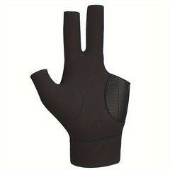 3 Fingers Pool Gloves Non Slip Billiards Match Left Right Hand Pool Cue Gloves