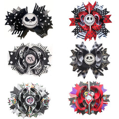 The Nightmare Before Christmas Bow Movie Hairpin Halloween Christmas Gift