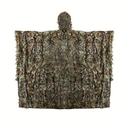 3D Camouflage Cape Cloak Jungle for Outdoor Christmas Halloween Costume