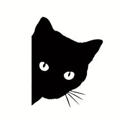 2pcs Cat Stealing Car Stickers Funny Vinyl Car Stickers