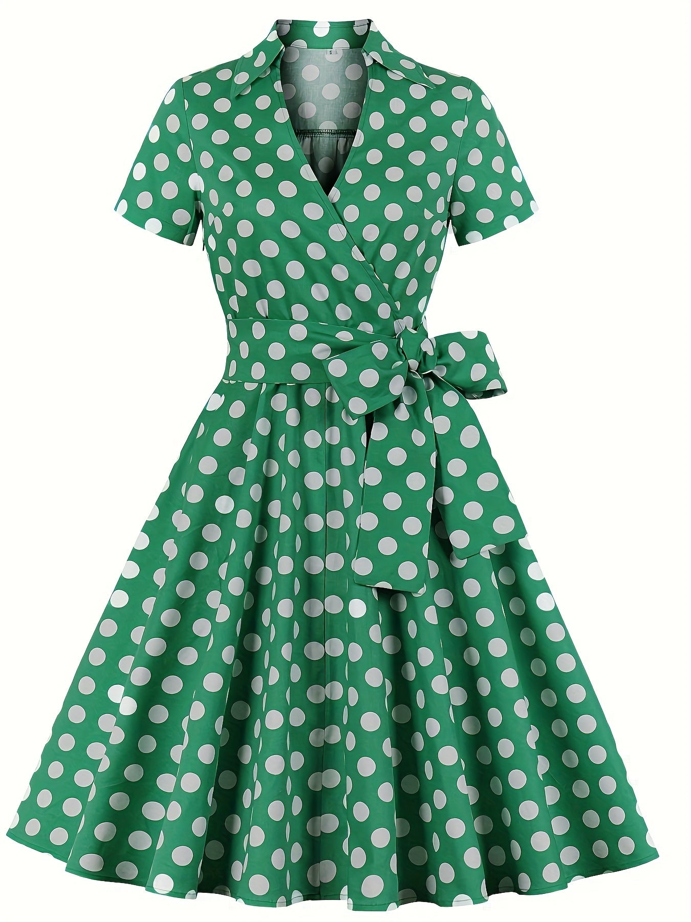 Polka Dot Print Retro Dress