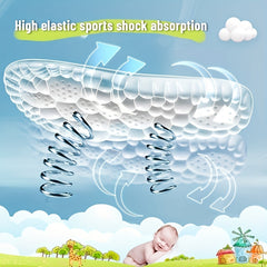 Kids Shock Absorption Insoles High Elastic Comfortable Running Sneaker Insoles