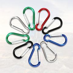 12pcs Gourd Metal Buckle Aluminum Hanging Buckle for Camping Hiking