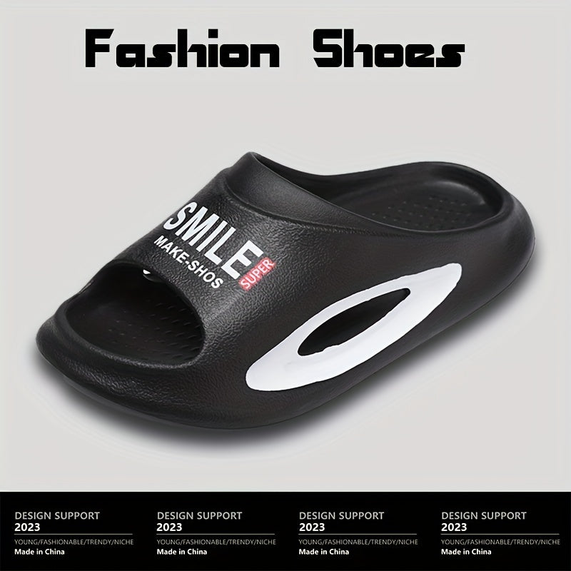 Men's Non Slip Platform Slide Comfortable Soft Sole Cloud Slides