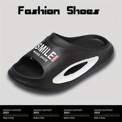 Men's Non Slip Platform Slide Comfortable Soft Sole Cloud Slides