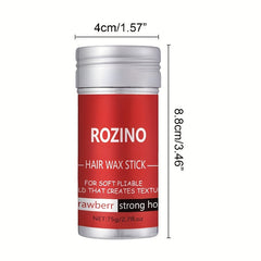 Non Greasy Hair Finishing Cream Stick Long Lasting Anti Frizz Wax Stick