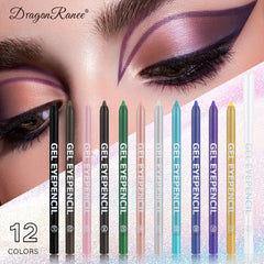 Colorful Eyeliner Pen Pearly Eyeshadow Pencil Gel Green Smudge Proof
