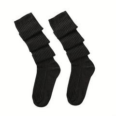 Girls Cotton Thigh High Socks Kids Over Knee Stockings