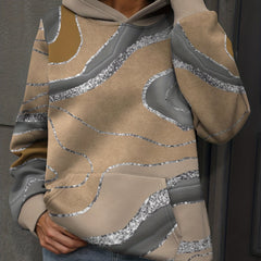 Casual Kangaroo Pocket Hoodie Long Sleeve Sweatshirt