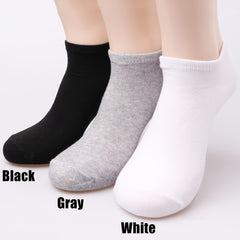 5 Pairs Women's Essential Short Low Cut Socks Lightweight Stockings