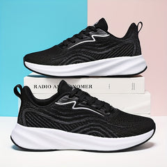 Soft Thick Bottom Running Shoes Lightweight Arch Support Mesh Sneakers