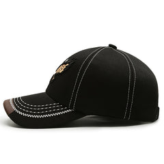 Kids Eagle Embroidered Baseball Cap Adjustable Sun Protection Hat