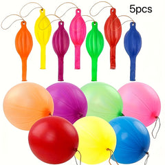 25 Pcs Clap Balloons Elastic Balloons Rubber Play Balloons Wedding Supplies