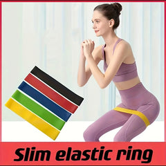5pcs TPE Yoga Elastic Band Fitness Resistance Band for Buttocks Lifting