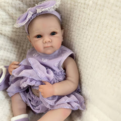 Realistic 20-Inch Vinyl Girl Reborn Doll Handcrafted Birthday Gift