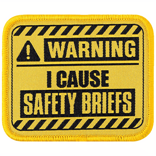 VALQST Embroidered Morale Patch Safety Briefs