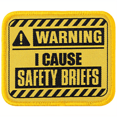 VALQST Embroidered Morale Patch Safety Briefs