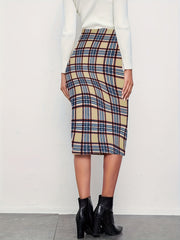 High Waist Bodycon Skirt Casual Pencil Skirt Women's Clothing