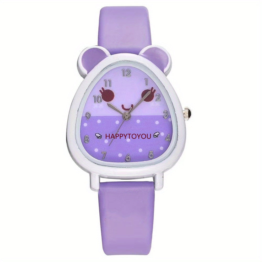 Kids Cartoon Quartz Watch Colorful Pointer Alloy Wrist Watch Gift