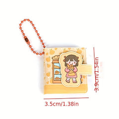 2pcs Mini Handbooks for Elementary School Students with Buckle