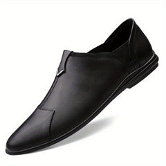 Men's Leather Slip On Casual Shoes