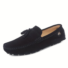Unisex Stitch Tassels Loafer Shoes Moccasins