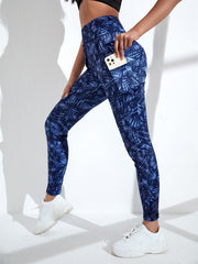 Stretch Yoga Leggings with Phone Pocket
