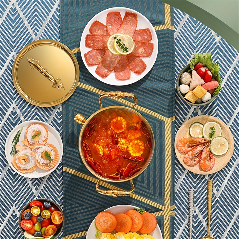 Single Mini Cooking Pot Stainless Steel Chafing Dish