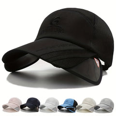 Adjustable Large Brim Baseball Cap for Outdoor Sports
