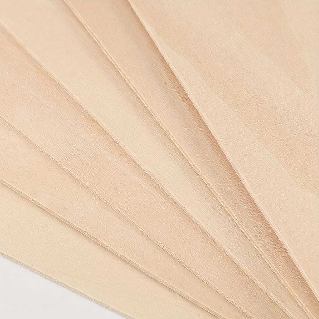 Wood Sheets 12x12x1/12 Inch 2mm Thick Unfinished Squares Wood Boards