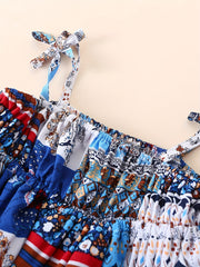 Baby Girl Ethnic Style Cami Top & Hairband Set