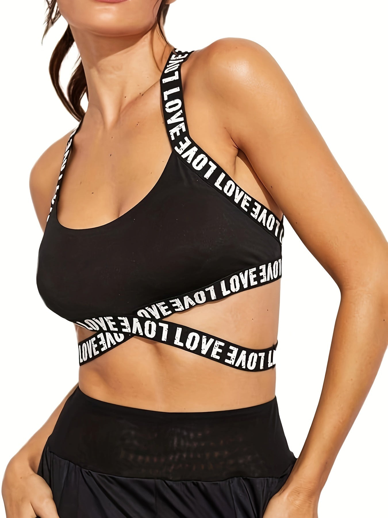 Push Up Sports Bra for Running Fitness Yoga Tank Top